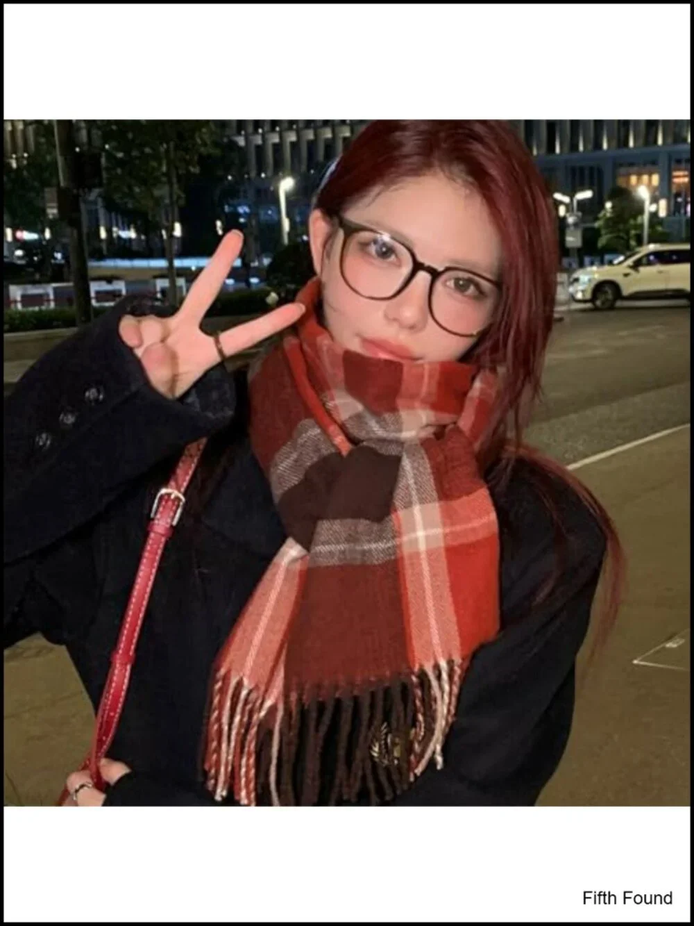 Scottish Tartan Plaid Winter Scarf Fringe Shawl Wrap Soft Warm Women